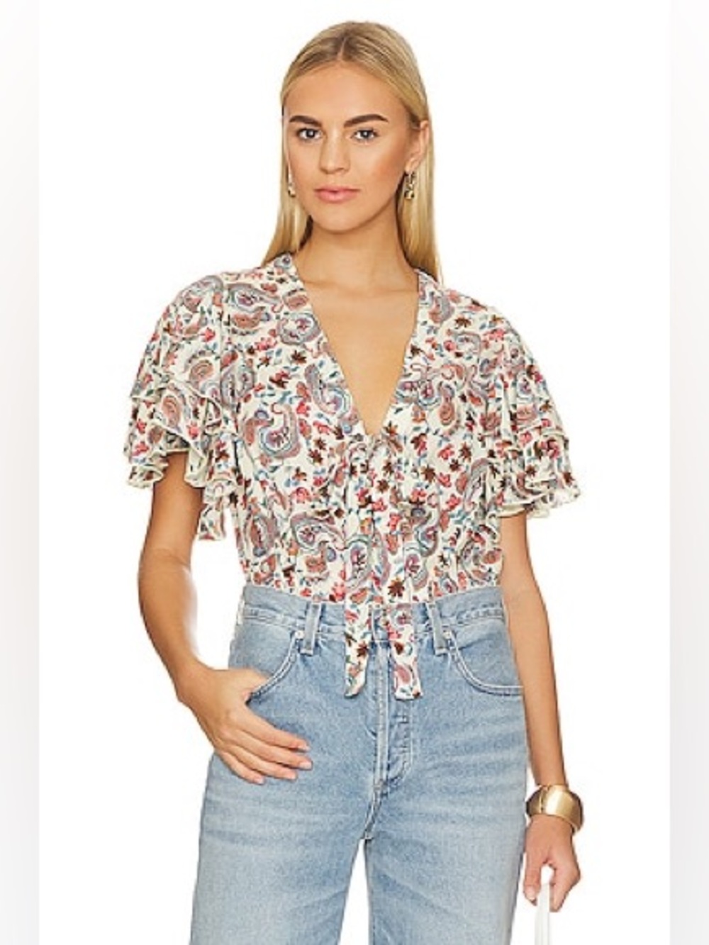 Free People Intimately Call Me Later Bodysuit Sz L